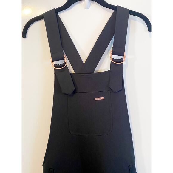 Sweaty Betty Oversized Black Riso Luxe Overalls - Picture 5 of 7